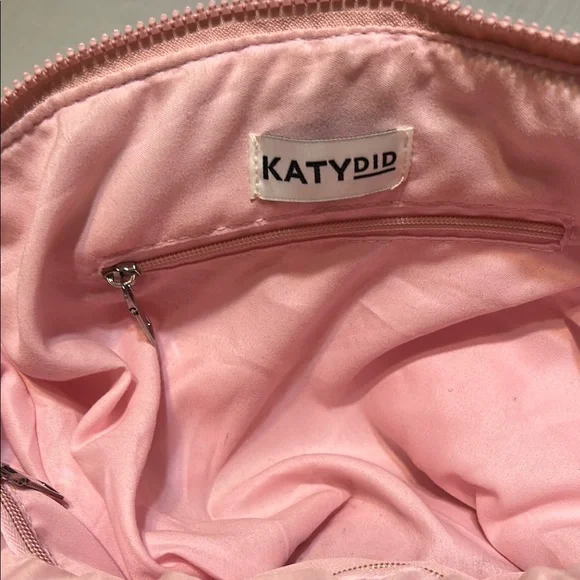 Katydid Oversized Pink Quilted Hobo Shoulder Bag - Picture 8 of 13